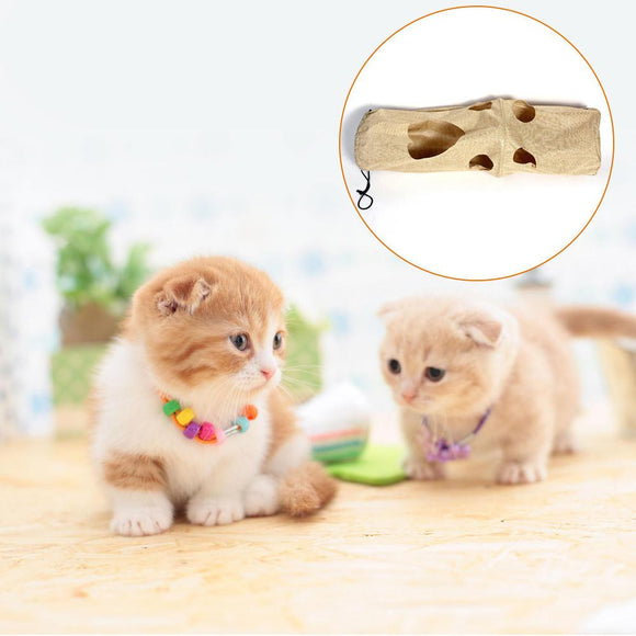Pet Cat Play Tunnel Funny Cat Long Tunnel Kitten Play  pet cat toys cat toys interactive