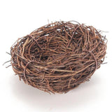 New Handmade Brown House Bird Nest Vine Twig Bird Nests Home Nature Craft Decoration