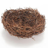 New Handmade Brown House Bird Nest Vine Twig Bird Nests Home Nature Craft Decoration