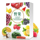 10Pcs Plant Enzyme Mask Birds Nest Essence Mask Wild Fruit Vegetables Light Skin Moisture Face Mask Shrink Pores Skin Care