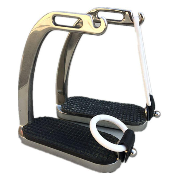 4 5/8 Inches Stainless Steel Peacock Horse Stirrup Horse Equipment F1003